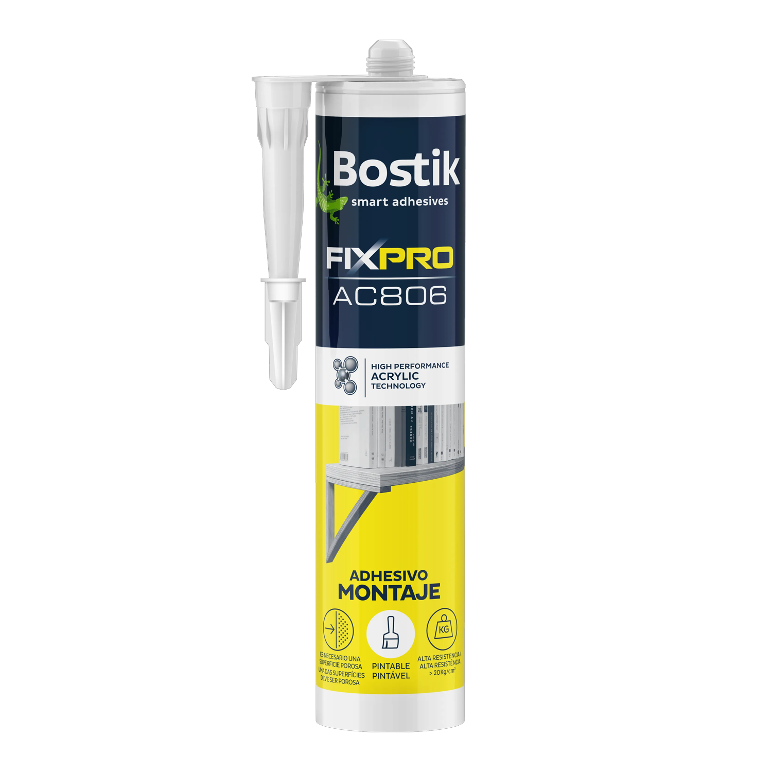 Adhesivo de montajes 290ml AC806 Bostik 1
