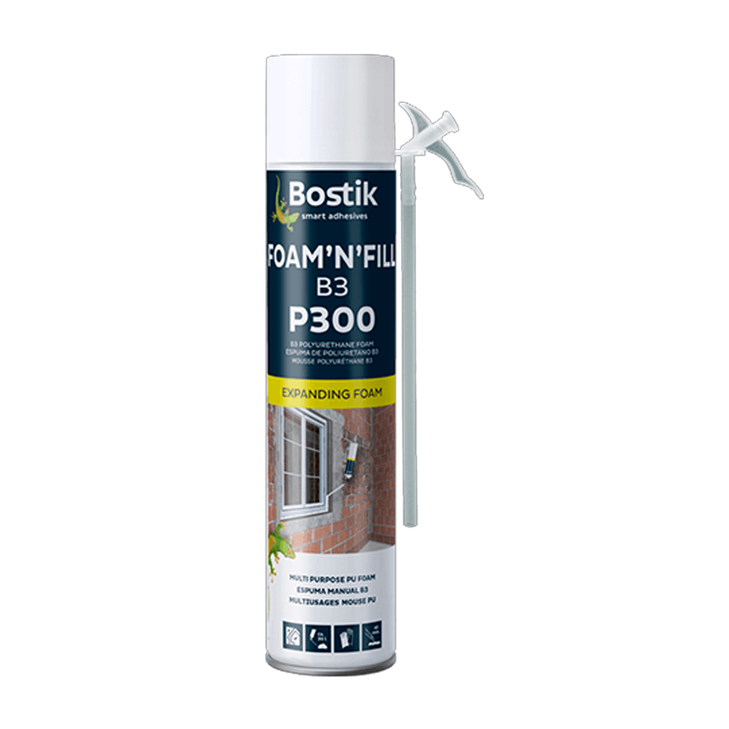 Espuma de poliuretano 700ml multi universal P300 Bostik 1