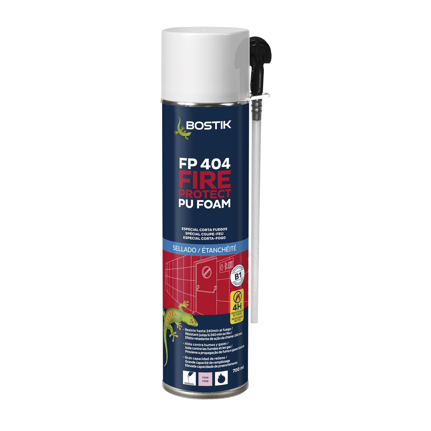Espuma de poliuretano Ignifuga 700mL FP 404 Bostik 1