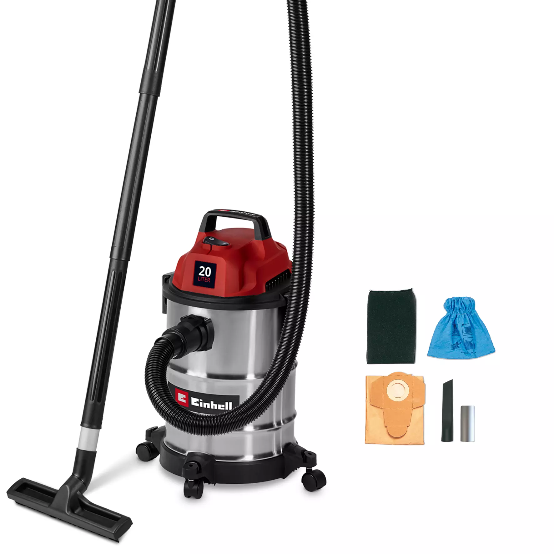 Aspiradora húmedo / seco / Sopladora 20Lt 900W TC-VC 2045 S Einhell 1