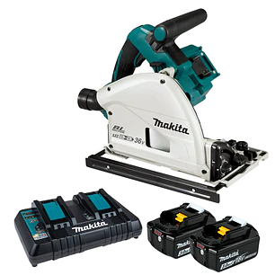 Sierra Circular de inmersión Inalámbrica 6-1/2″ 36v(18vx2) BL DSP601Z-1 Makita