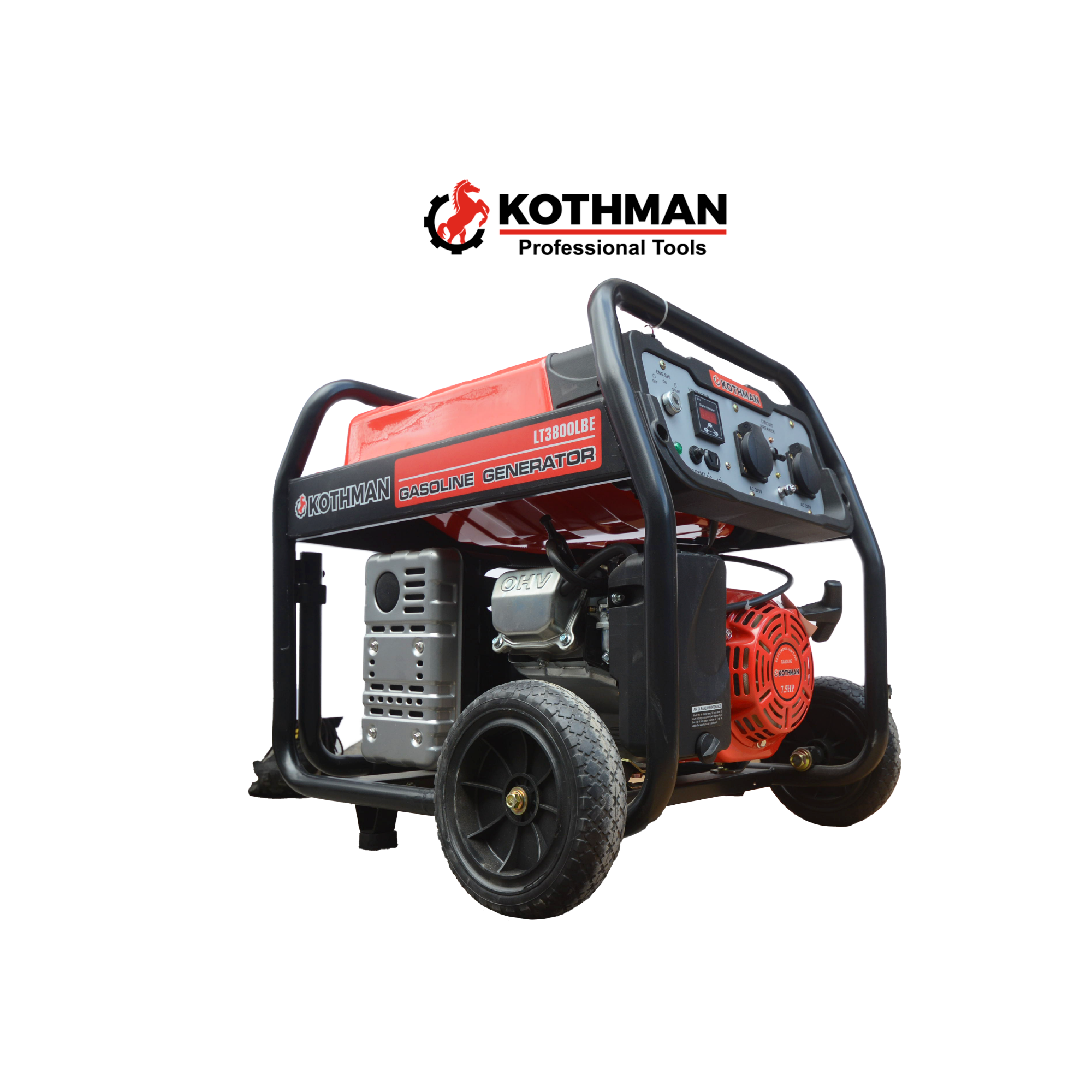 Generador Bencinero 3.3 Kva P/Eléctrica LT3800LBE Kothman 2