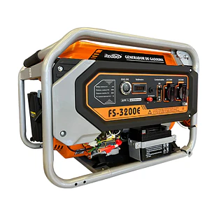 Generador bencinero partida eléctrica 3Kw + ATS  FS-3200E Redbo