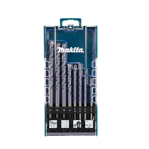 Set 12 Pzs Brocas para concreto TCT 4-12mm D-77126 Makita