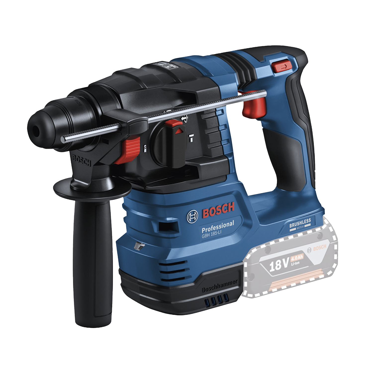 Rotomartillo Inalámbrico SDS-PLUS  18V BL GBH185-LI Bosch 1