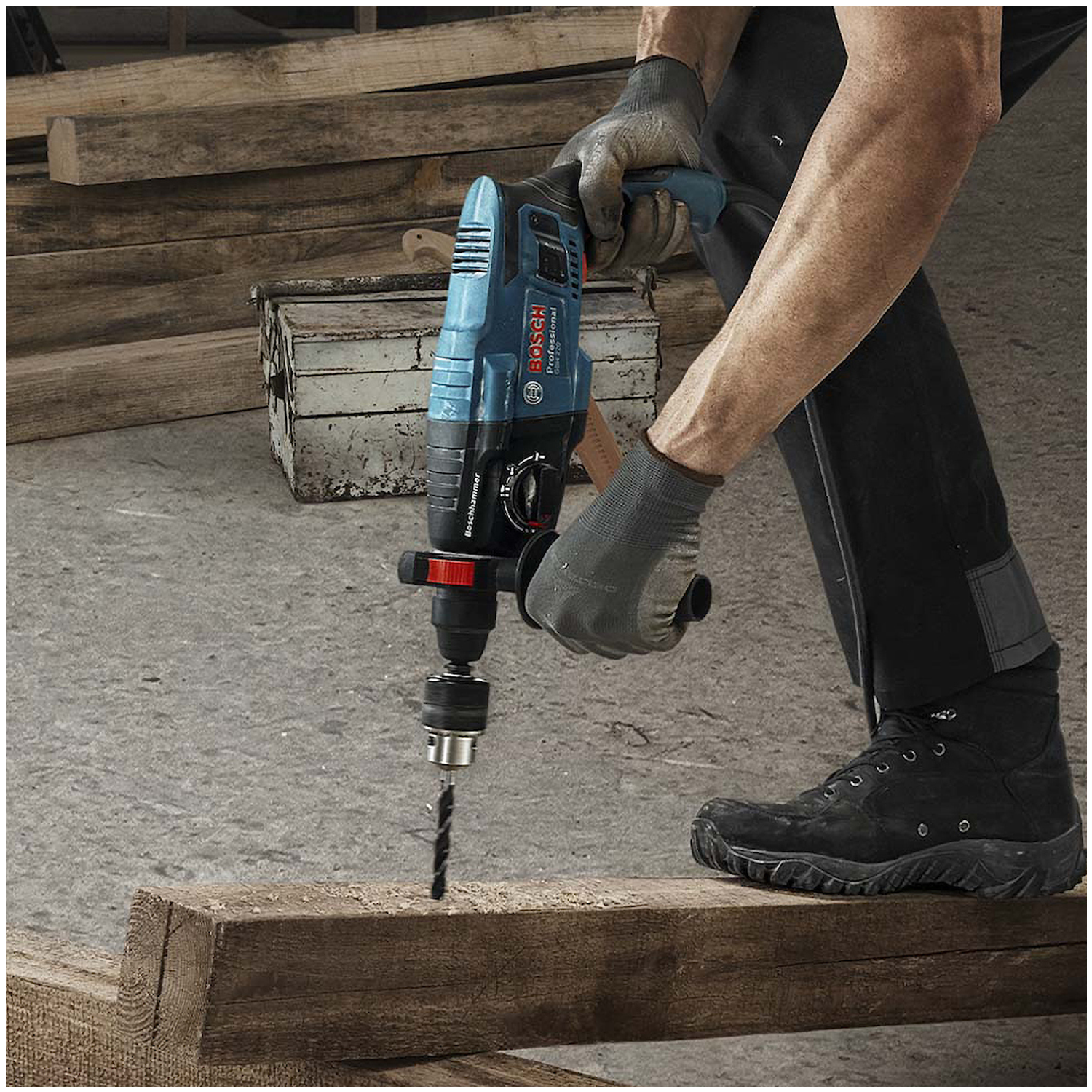 Martillo perforador SDS-Plus 22mm 720 W GBH220 Bosch 3