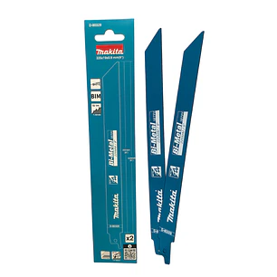 Set 2 Pzs sierra / segueta sable 225mm x 18t BIM D-80329 Makita