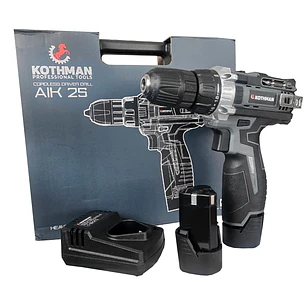 Taladro atornillador inalámbrico 10mm 21v AIK25 Kothman
