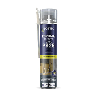  Espuma de poliuretano Adhesiva 750ml Turbo P925 Bostik