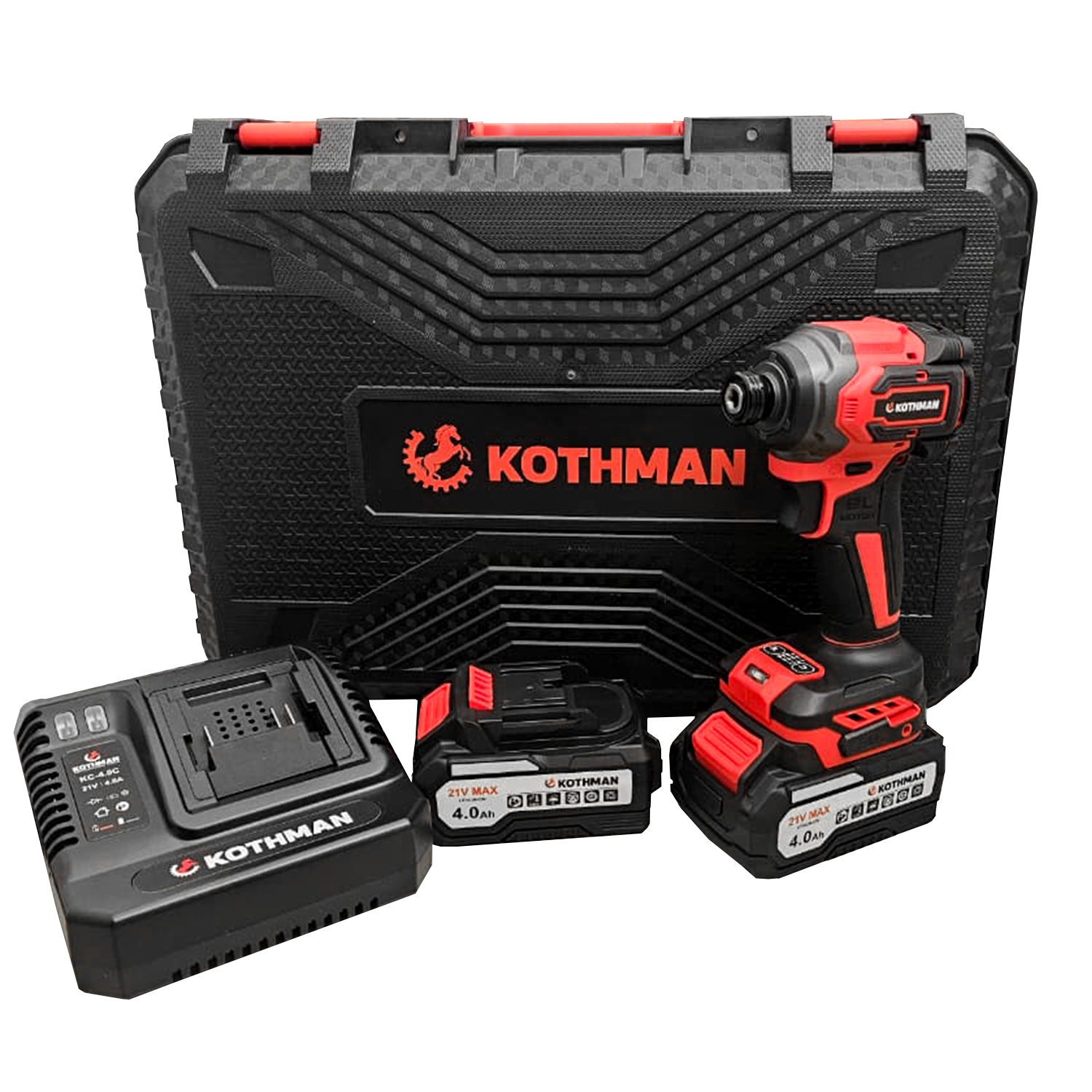 Atornillador de impacto inalambrico 21v 230Nm AIIK230 Kothman 1