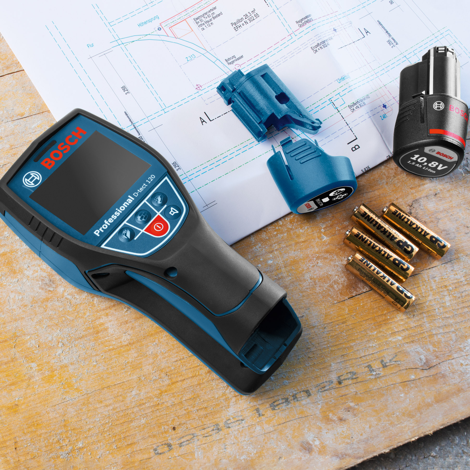 Detector Materiales D-TECT120  Professional Bosch  4