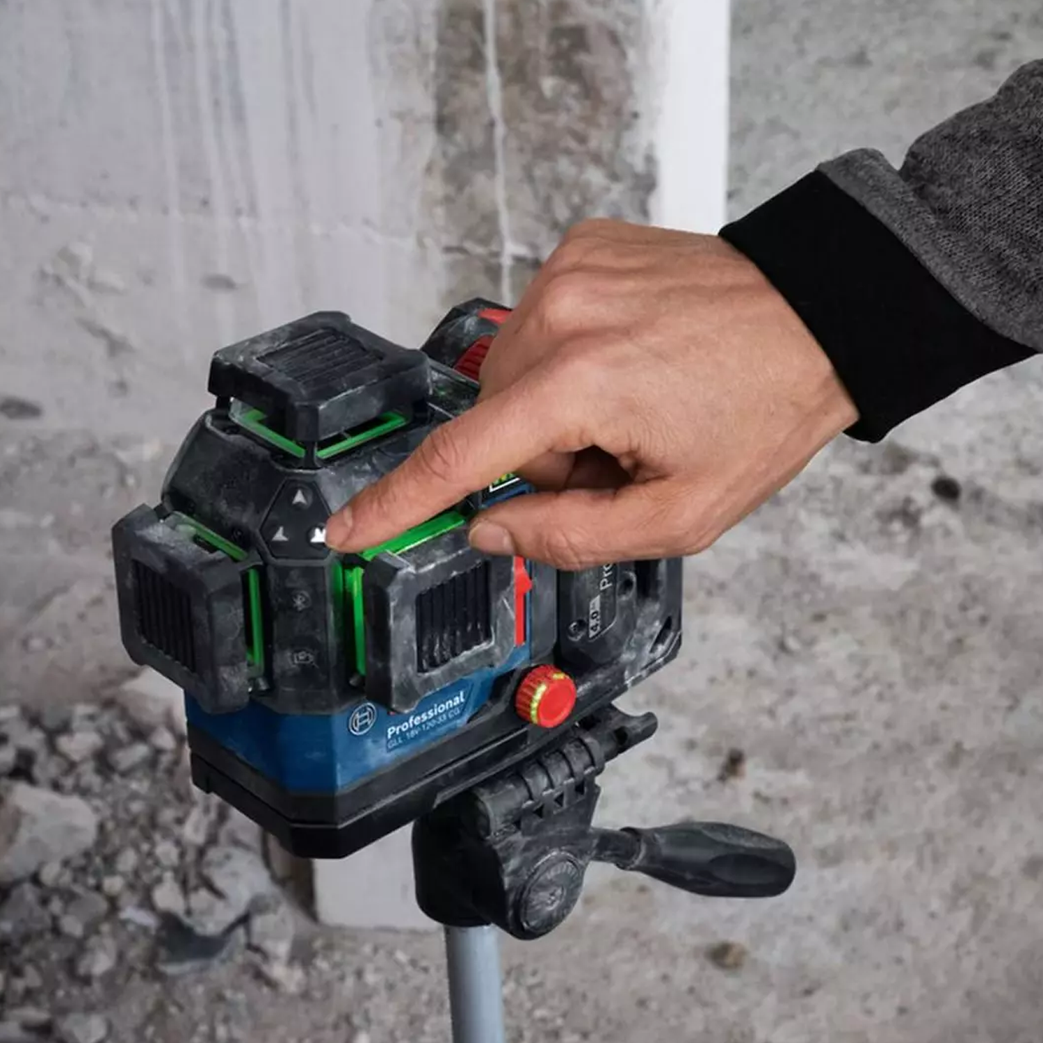 Nivel Laser verde 120Mt Inalambrico 18v GLL120-33 CG Bosch 3