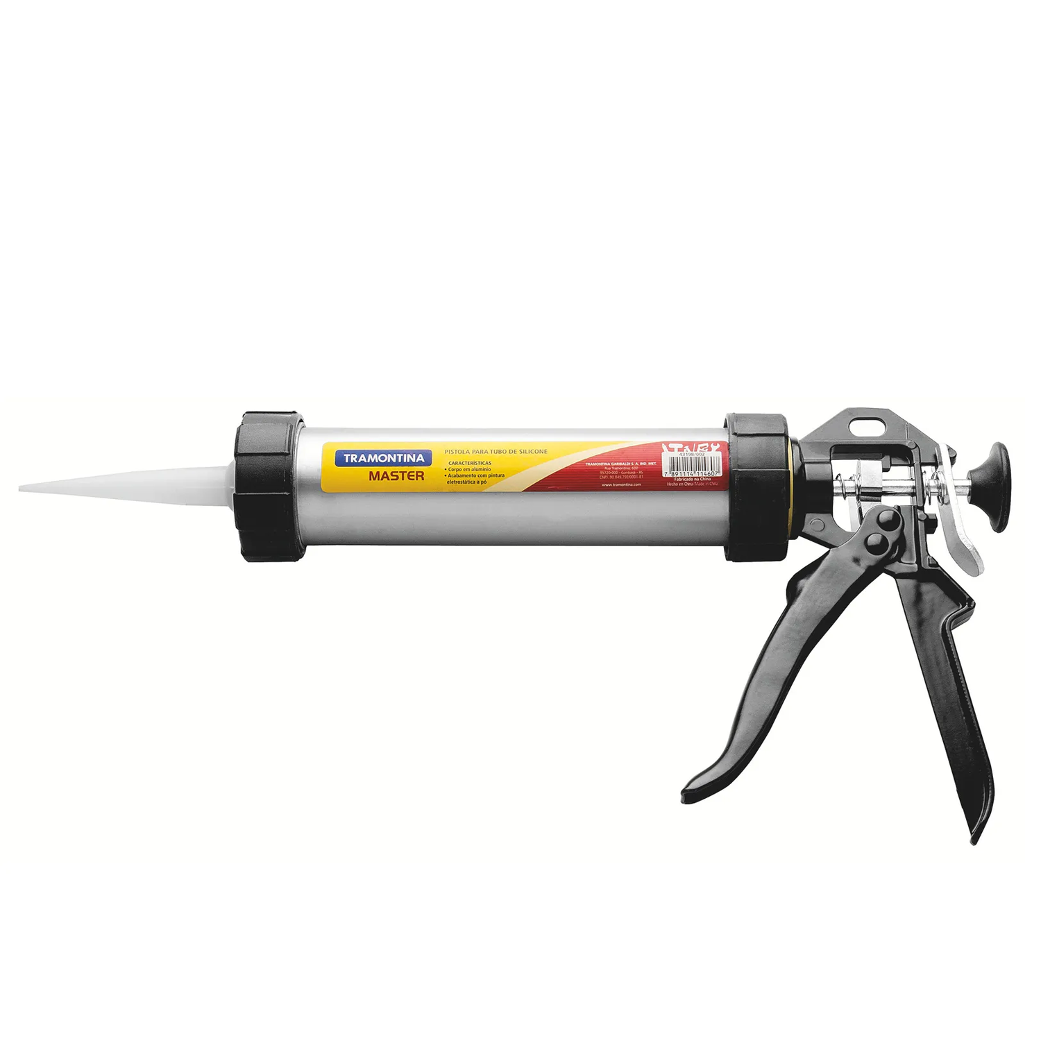 pistola para tubo de silicona 300ml 43198/002 Tramontina 1