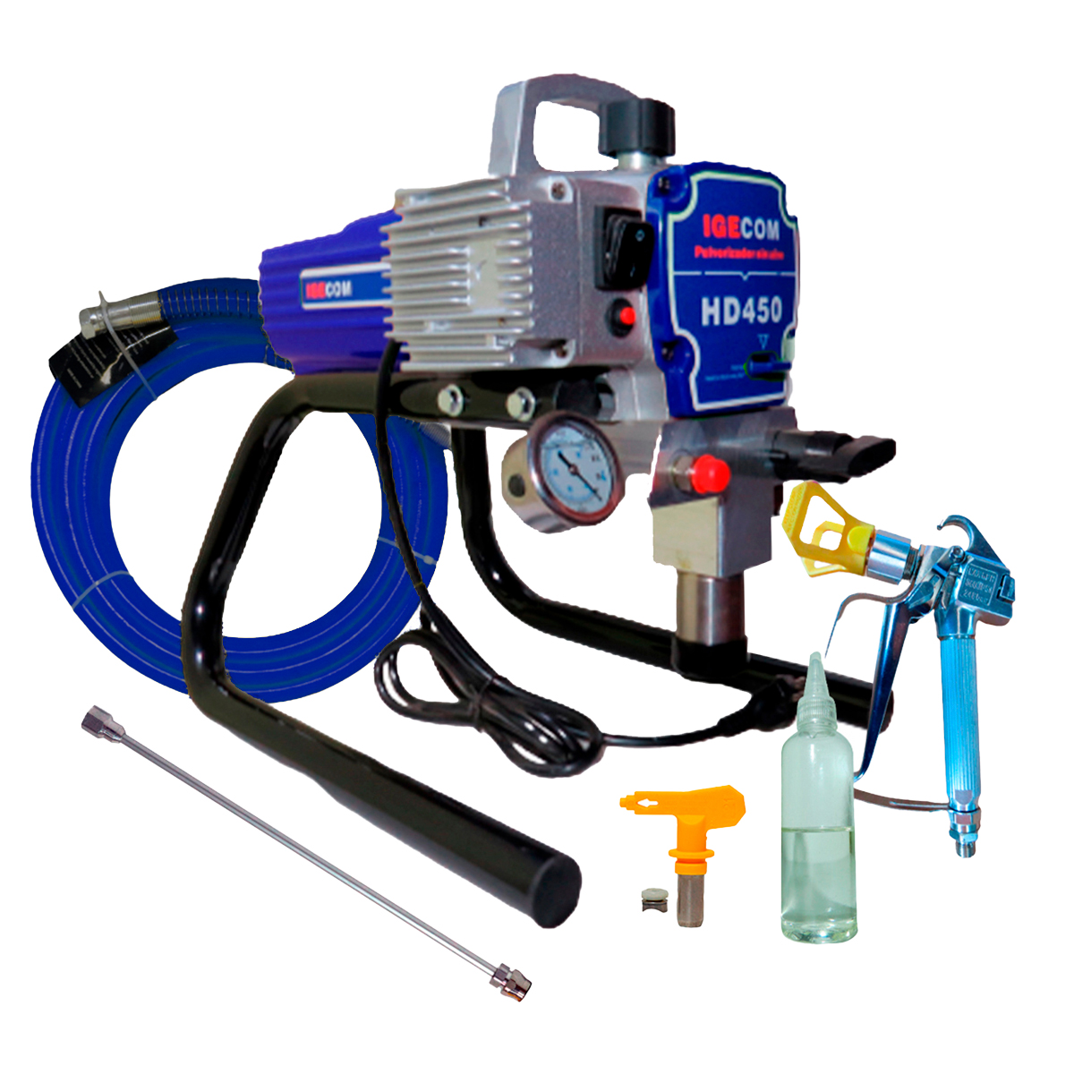 Equipo De Pintura Airless 1.700w 2.3 Lpm 3200psi HD450 Igecom 2