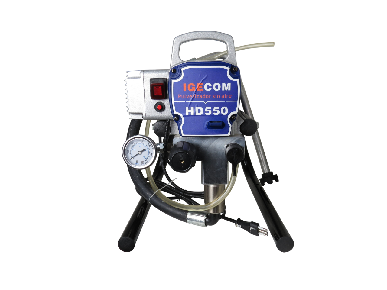 Equipo De Pintura Airless 2.000w 2.5 Lpm 3200psi HD550 Igecom 2