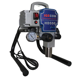 Equipo De Pintura Airless 2.000w 2.5 Lpm 3200psi HD550 Igecom