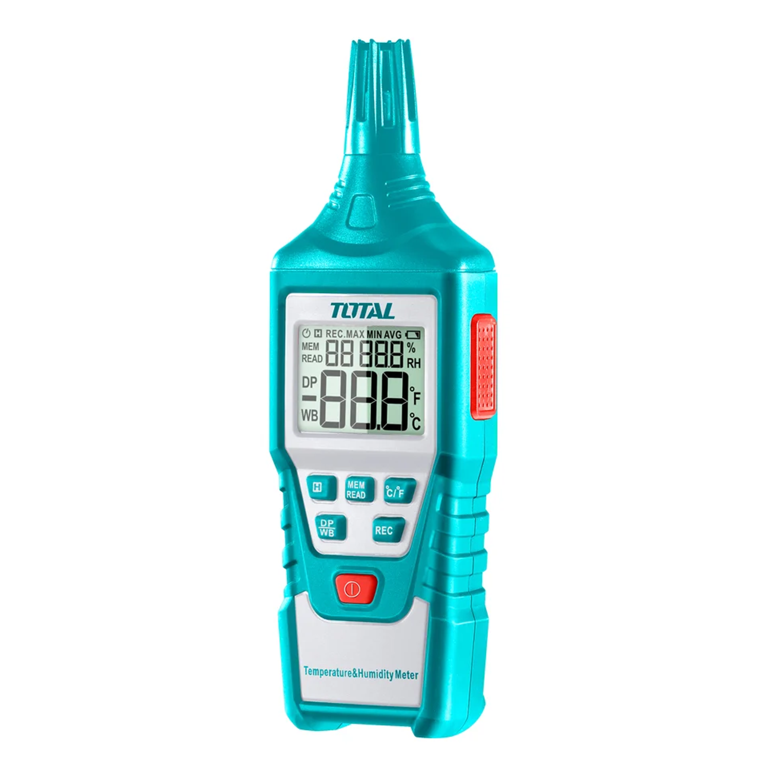 Medidor de humedad y temperatura TETHT01 Total 1