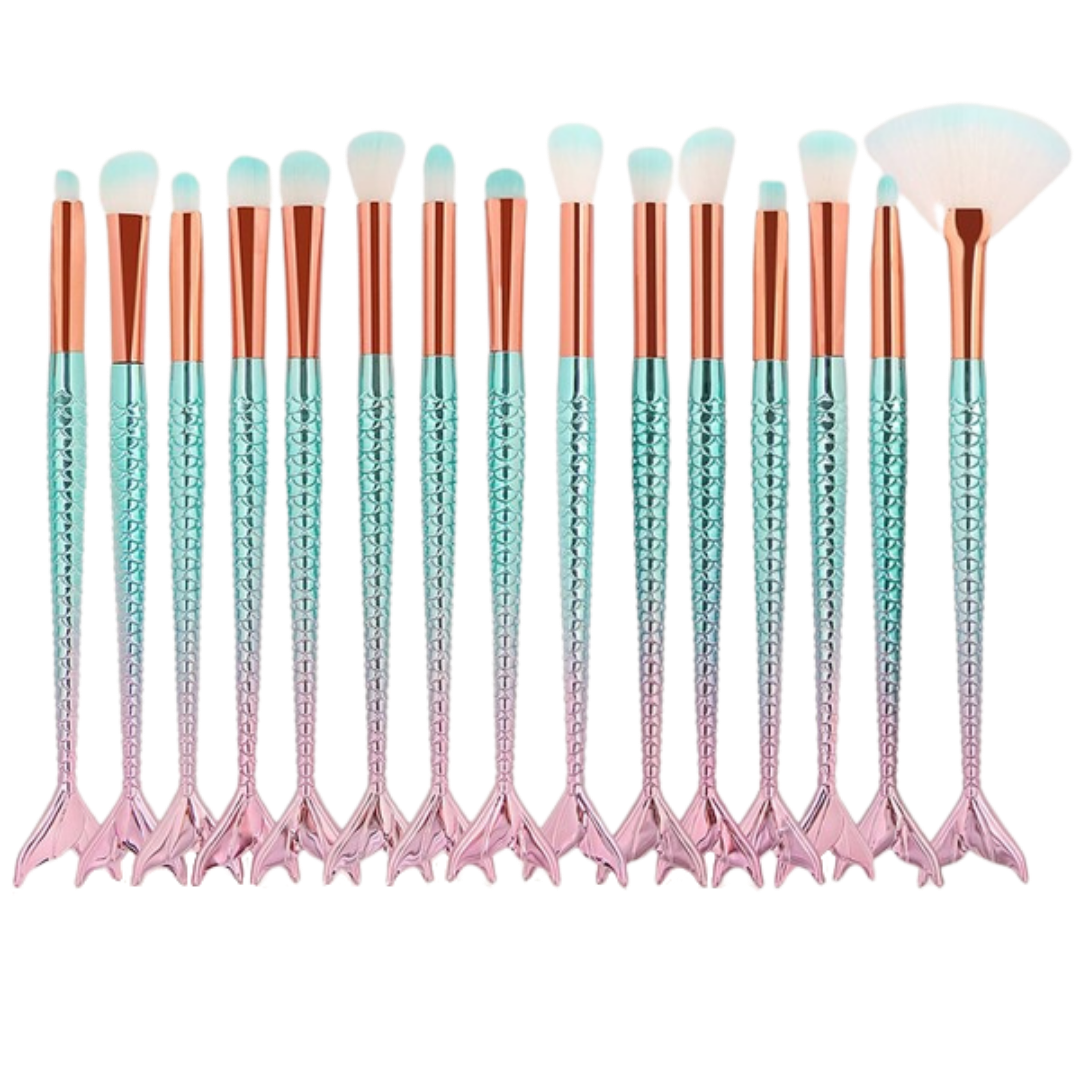 Set de 15 Brochas Sirena