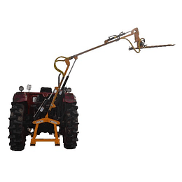 1 Podadora mecanizada con cortasetos hidraulica articulada $4.7m alcance 3.2m (apedido) para tractor trasera