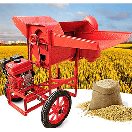 Trilladora a gasolina estacionaria quinua quinoa trigos $1.3M avenas raps arroz