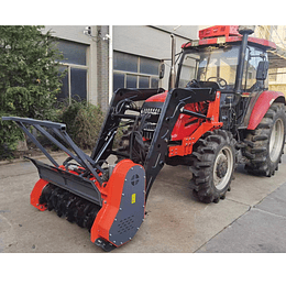 1 Aditamento mulcher para tractor frontal mini cargador bobcat $12m trituradora forestal