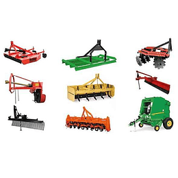 5 Maquinaria implementos equipos agricolas accesorios tractor (sin precio)