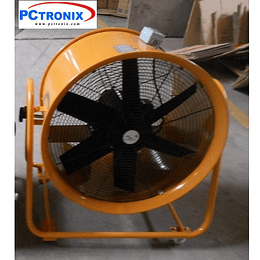 V Extractor de aire con base pedestal 60cm r697 24 pulgada 380v industrial portatil manga opcional