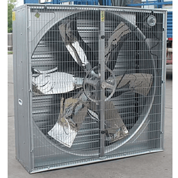 Extractor aire industrial muro galvanizado 100x100x4cm 220v/380v 750W 30000 m3h $466000 axial pared con celosias (granja avicola pollos invernadera galpon)