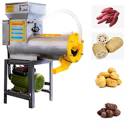 Ralladora de manzanas papas electrica industrial #INOXIDABLE r924 con extractor de pulpa trituradora moledora remolacha frutas