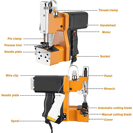 Cosedora de sacos portatil amarilla $79000 cerradora