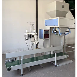 Envasadora de sacos ensacadora 20-50kg r11m semiautomatica bascula embolsadora llenadora dispensador (interna cinta trozos menor 5cm) (arido arena tierra humedad)