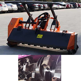 1 Trituradora forestal tractor 1.8m CAT II $10.4M (apedido) mulcher cuchillos fijos (triturar raice)