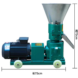 1 Peletizadora 125mm 220V 4hp alimento 4 o 5mm r990 (apedido) (directo a tablero con cable 2.5mm)