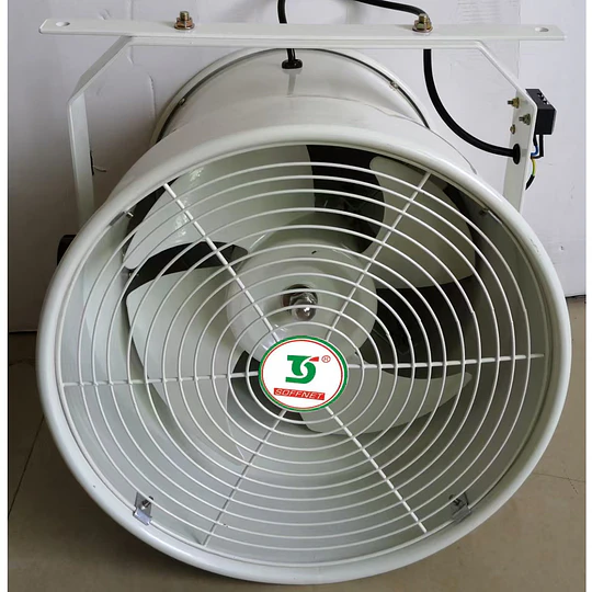 Ventilador extractor turbina de aire colgante 30cm r199 220V 90W 1900 CBM/H