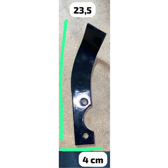R Cuchillas fresas motocultivador 23.5cm $7900 motocultor motoazada repuesto