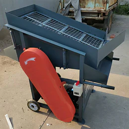 Mn Harnero vibratorio 53x100 #3SALIDAS 3 KW 220V R2.2M malla 6mm inclinado zaranda seleccionadora cribadora separador para (aridos arena granos trigos maiz frijoles) mineria