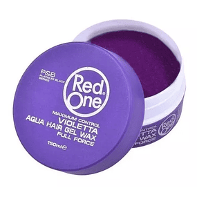 Cera Red One Violeta Aqua Hair Gel Wax Full Forte