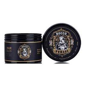 Rocco Cera Pomade Basado Agua Fijador Fuerte Y Brillo 150g