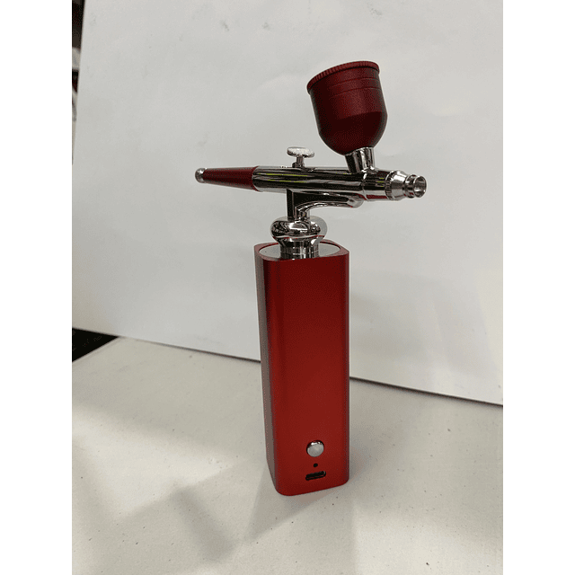 Mini aerógrafo portátil para uñas, Kit de compresor para manicura,  artesanía, pastelería, pintura de pastel, pistola