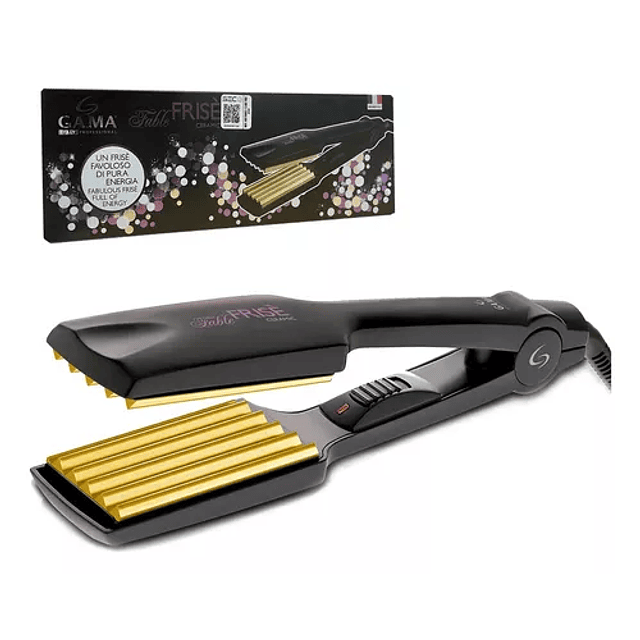 Plancha Para Cabello Profesional Ondas Frisé Ceramix Gama