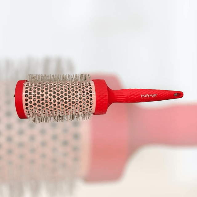 Cepillo Termico Para Brushing 43 MM Rojo 