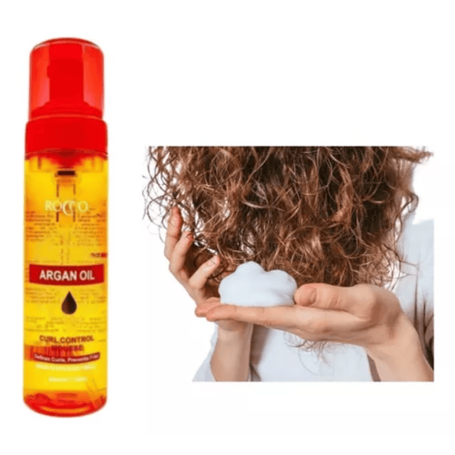 Rocco® Curl Control Mousse Argan Oil 200ml