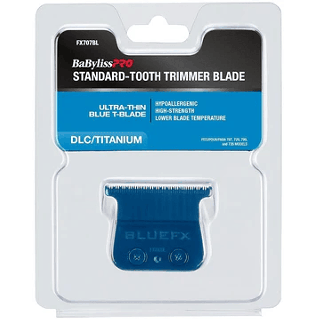 BaBylissPRO Replacement Standard Tooth T-Blade Blue FX707BL