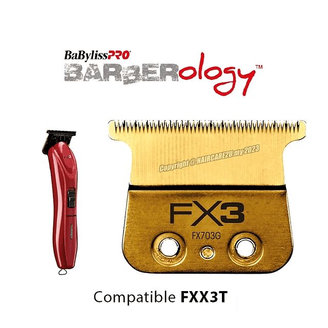 Repuesto Cuchilla Fx703g Trimmer Babylisspro cuchilla fx3 trimmer