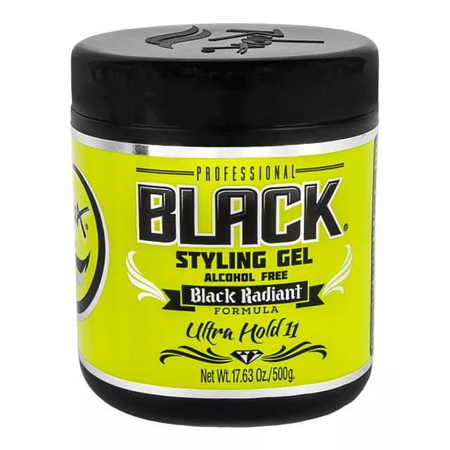 Rolda Black Styling Gel 500g Barberia Peluqueria