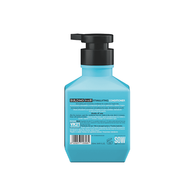 Sow Building Hair Acondicionador Cabellos Frágiles 250ml