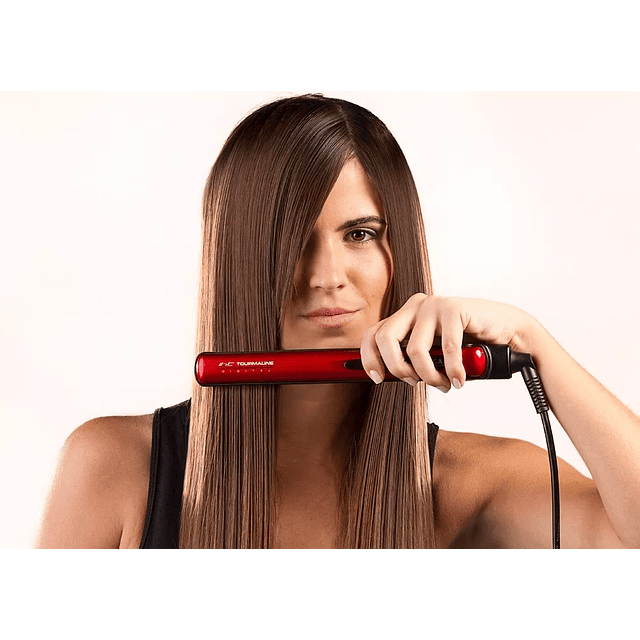 Plancha de cabello GA.MA Italy Starlight IHT Tourmaline roja 220V