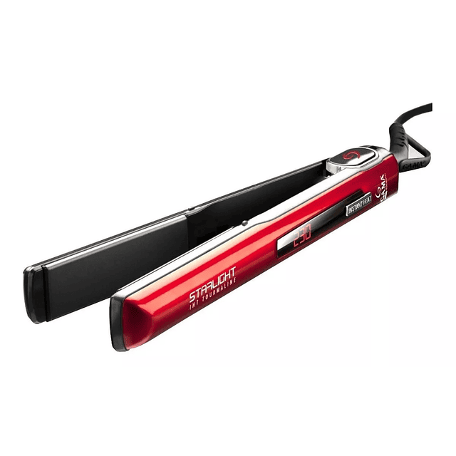 Plancha de cabello GA.MA Italy Starlight IHT Tourmaline roja 220V