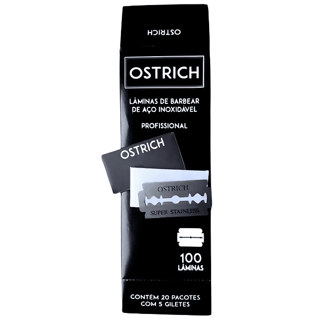 Cuchilla Profesional OSTRICH Caja 100 unidades