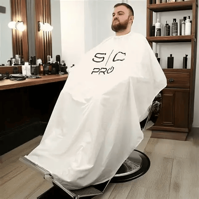 CAPA DE BARBERO S/C BLANCO 